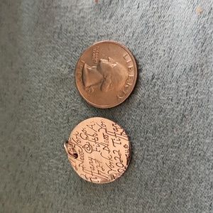 Tiffany and Co Fifth Avenue Wavy Notes Charm (retired)